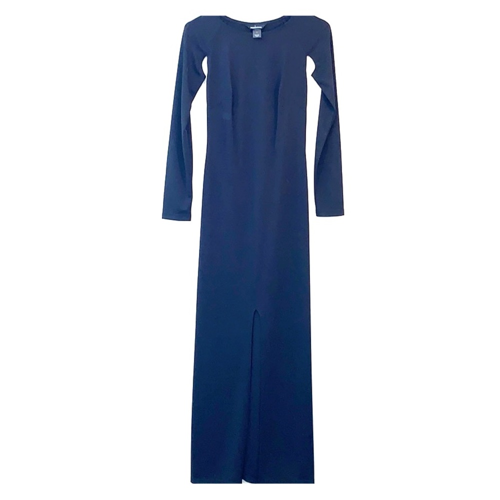 Moda International Long black evening dress size 4
